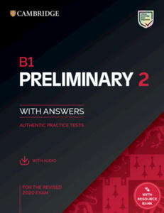 B1 Preliminary 2 Student's Book with Answers with Audio with Resource Bank: Authentic Practice Tests - 2861870912