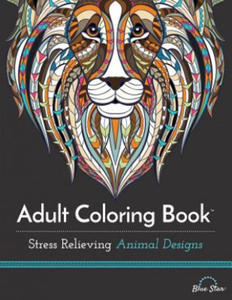 Adult Coloring Book: Stress Relieving Animal Designs - 2856016059