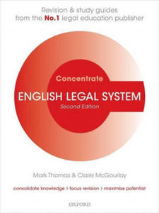 English Legal System Concentrate - 2861861014