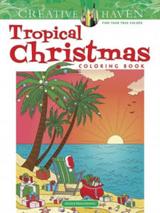 Creative Haven Tropical Christmas Coloring Book - 2861904586