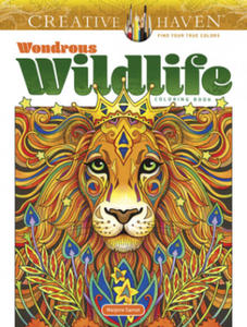 Creative Haven Wondrous Wildlife Coloring Book - 2861950269