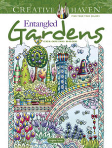 Creative Haven Entangled Gardens Coloring Book - 2861851556