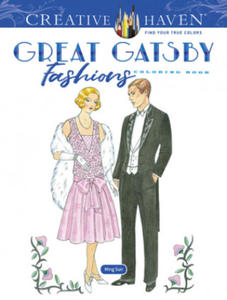 Creative Haven Great Gatsby Fashions Coloring Book - 2862030732