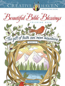 Creative Haven Beautiful Bible Blessings Coloring Book - 2877863595