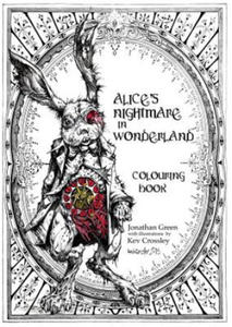 Alice's Nightmare in Wonderland Colouring Book - 2826643093