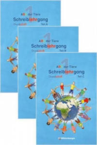 ABC der Tiere 1 - Schreiblehrgang Grundschrift, Teil A, B und C, 3 Teile - 2876538787