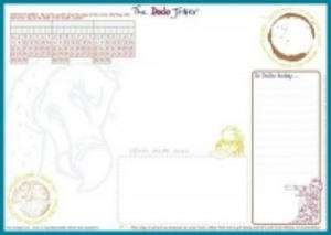 Dodo Jotter Pad - A3 Desk Sized Jotter-Scribble-Doodle-to-do-List-Tear-off-Notepad - 2875227507