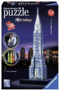 Ravensburger 3D Puzzle 12595 - Chrysler Building bei Nacht - 216 Teile - fr Wolkenkratzer Fans ab 8 Jahren - 2877765155