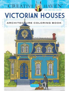 Creative Haven Victorian Houses Architecture Coloring Book - 2877168616