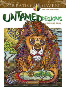 Creative Haven Untamed Designs Coloring Book - 2878074950