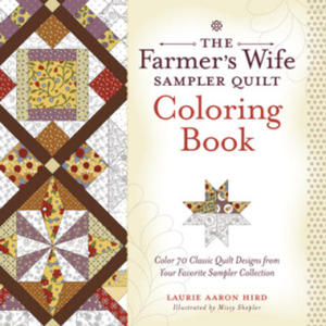 Farmer's Wife Sampler Quilt Coloring Book - 2865507578