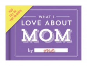 Knock Knock What I Love about Mom Fill in the Love Book Fill-in-the-Blank Gift Journal, 4.5 x 3.25-inches - 2877293157