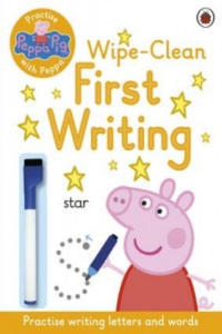 Peppa Pig: Practise with Peppa: Wipe-Clean First Writing - 2847573104