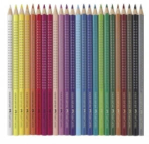 FABER CASTELL GRIP COLOURING PENCILS TIN - 2878078511