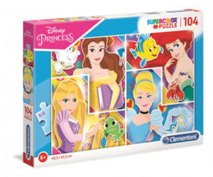 Puzzle 104 Supercolor Disney Princess - 2878078796