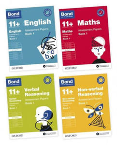 Bond 11+ English, Maths, Verbal Reasoning, Non Verbal Reasoning: Assessment Papers - 2864228884