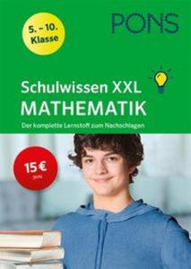 PONS Schulwissen XXL Mathematik 5.-10. Klasse - 2873019310