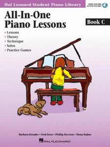 All-In-One Piano Lessons Book C - Book with Audio and MIDI Access Included (Book/Online Audio) [With CD (Audio)] - 2871693053