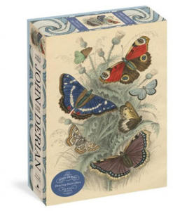 John Derian Paper Goods: Dancing Butterflies 750-Piece Puzzle - 2870872446