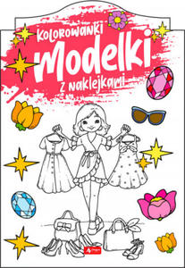 Modelki Kolorowanka z naklejkami - 2878431198