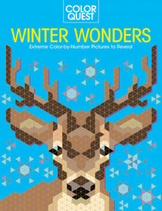 Color Quest: Winter Wonders: Extreme Color-By-Number Pictures to Reveal - 2877403346