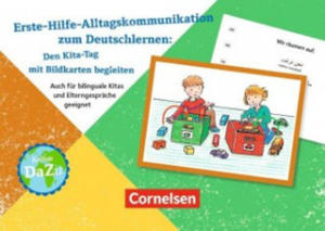 Deutsch lernen mit Fotokarten - Kita / Erste-Hilfe-Alltagskommunikation zum Deutschlernen: Den Kita-Tag mit Bildkarten begleiten - 2878303569