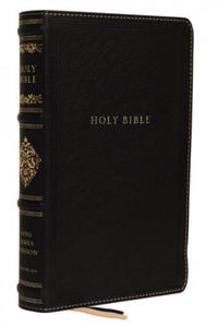 Kjv, Sovereign Collection Bible, Personal Size, Genuine Leather, Black, Red Letter Edition, Comfort Print: Holy Bible, King James Version - 2877488821