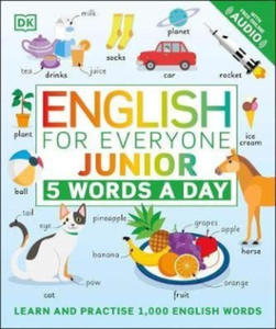 English for Everyone Junior 5 Words a Day - 2865196239