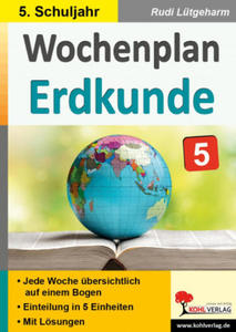 Wochenplan Erdkunde / Klasse 5 - 2877631000