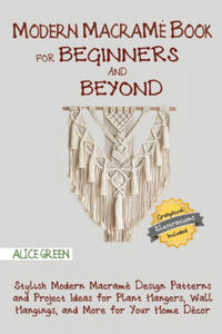 Modern Macrame Book for Beginners and Beyond - 2867090764