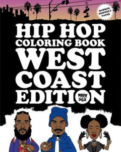Hip Hop Coloring Book West Coast Edition - 2861958004
