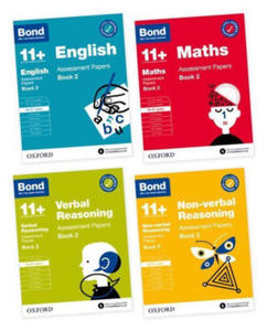 11+: Bond 11+ English, Maths, Non-verbal Reasoning, Verbal Reasoning Assessment Papers - 2868263562