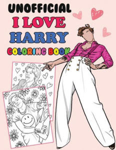 Unofficial I Love Harry Coloring Book - 2877043410