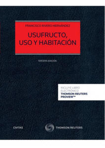 Usufructo, uso y habitacin (Papel + e-book) - 2878878323