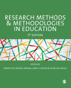 Research Methods and Methodologies in Education - 2866210846