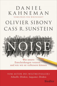 Olivier Sibony,Cass R. Sunstein,Thorsten Schmidt - Noise - 2877616677