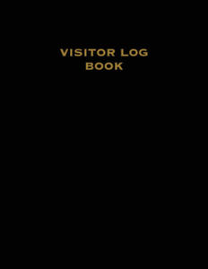 Visitor Log Book - 2874798660