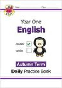 KS1 English Daily Practice Book: Year 1 - Autumn Term - 2875674269