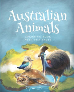 Australian animals coloring books with fun facts: activity book for children 4-12 years old who love animals and nature - 2877183735