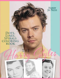 Harry Styles Dots Lines Spirals Coloring Book - 2866513424