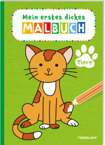 Mein erstes dickes Malbuch. Tiere - 2876117974