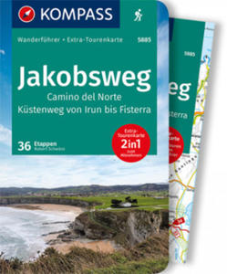 KOMPASS Wanderfhrer Jakobsweg Camino del Norte, 60 Touren - 2872354439