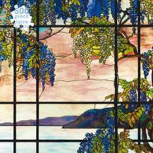 Adult Jigsaw Puzzle Tiffany Studios: View of Oyster Bay (500 pieces) - 2875128890