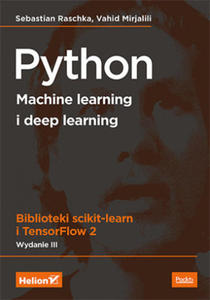 Python Machine learning i deep learning - 2871142736