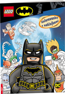 Lego Batman Kolorowanka z naklejkami NA-6450 - 2862223138