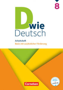 D wie Deutsch 8. Schuljahr. Arbeitsheft mit Lsungen - 2867382759