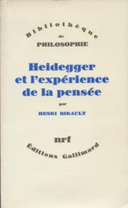 Heidegger et l'exprience de la pense - 2867586044