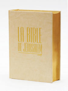 La Bible de Jrusalem - Compacte blanche dore - 2877405059