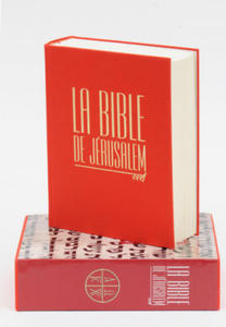 La Bible de Jrusalem - Major toile rouge - 2877396554