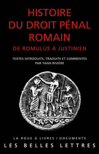 Histoire du droit pnal romain - 2874076959